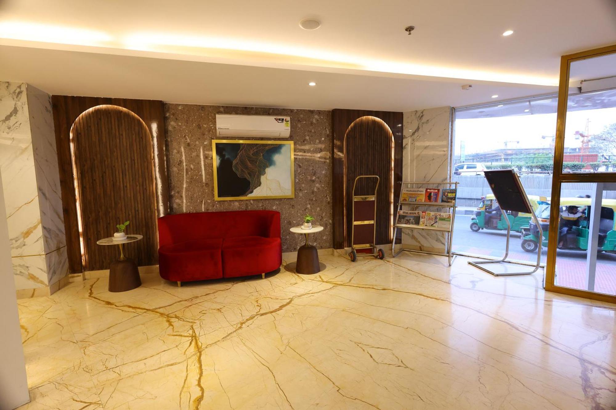 ניו דלהי Airport Hotel Ramhan Palace Mahipalpur מראה חיצוני תמונה